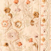 Beige Art Silk Kurta Jacket Set with Embroidery